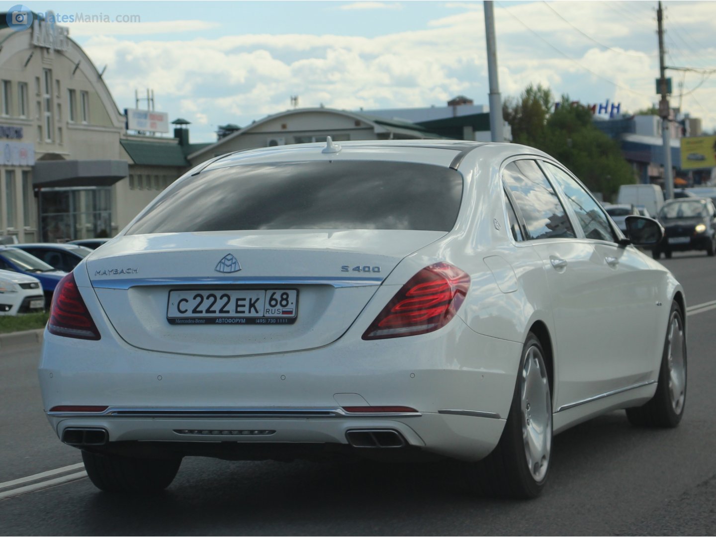 с 222 ек 68, Mercedes-Benz S-Klasse Maybach, 8th gen Sedan (X222), 2015–2020
