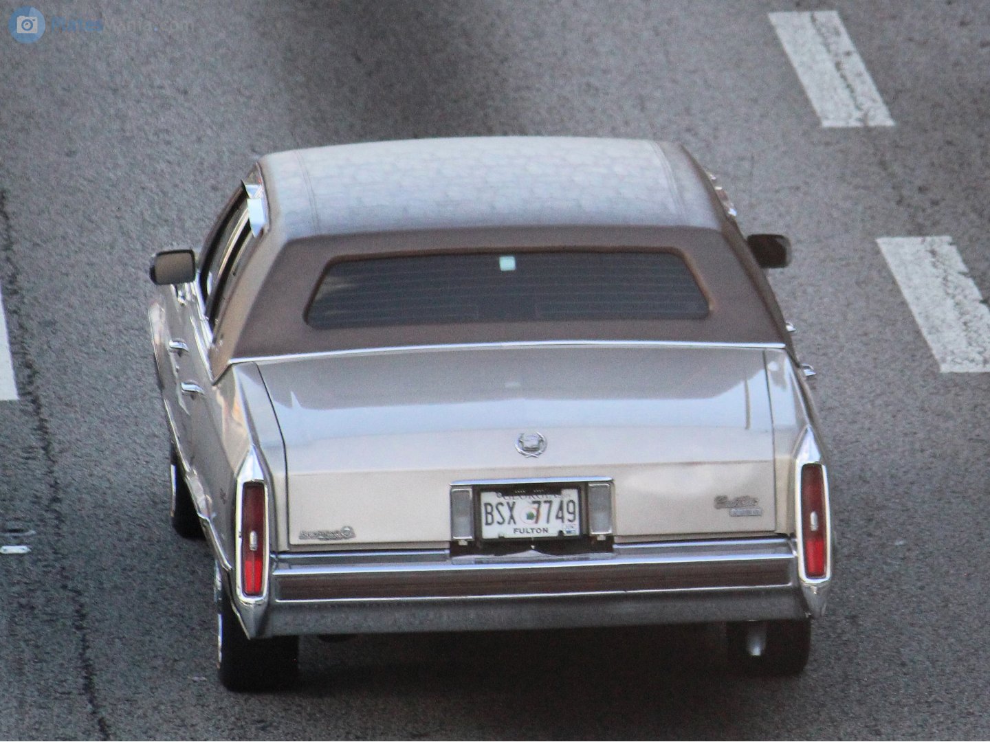 BSX 7749, Cadillac Brougham 1st gen (W69; D-body), facelift, 1989–1992