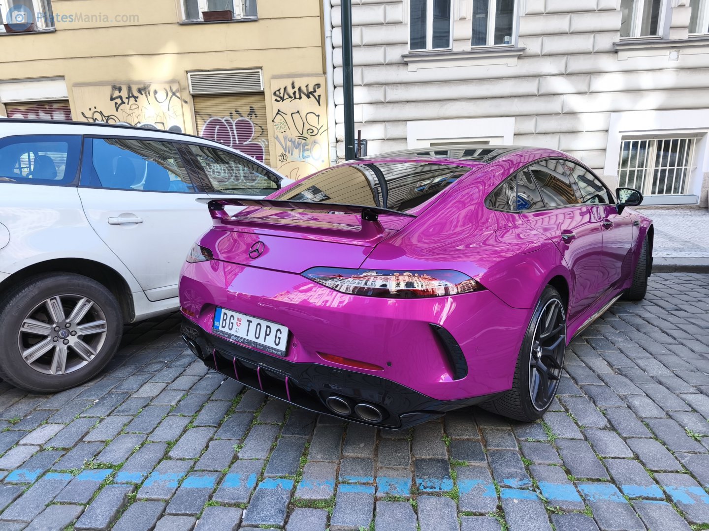 BG TOPG, Mercedes-Benz AMG GT 4-door Coupé 1st gen (X290), 2018–
