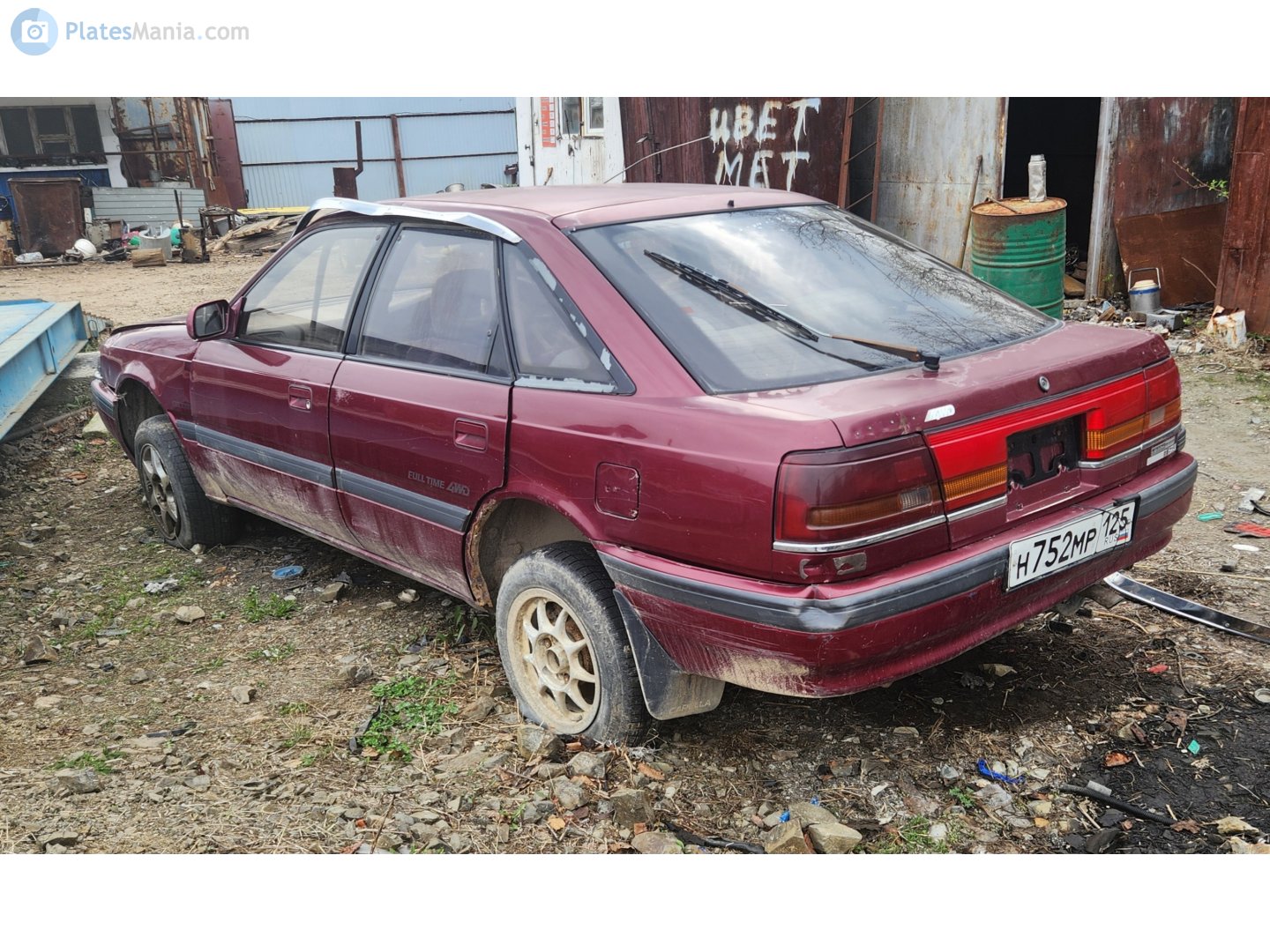 н 752 мр 125, Mazda Capella 4th gen Hatch (GD), 1987–1992