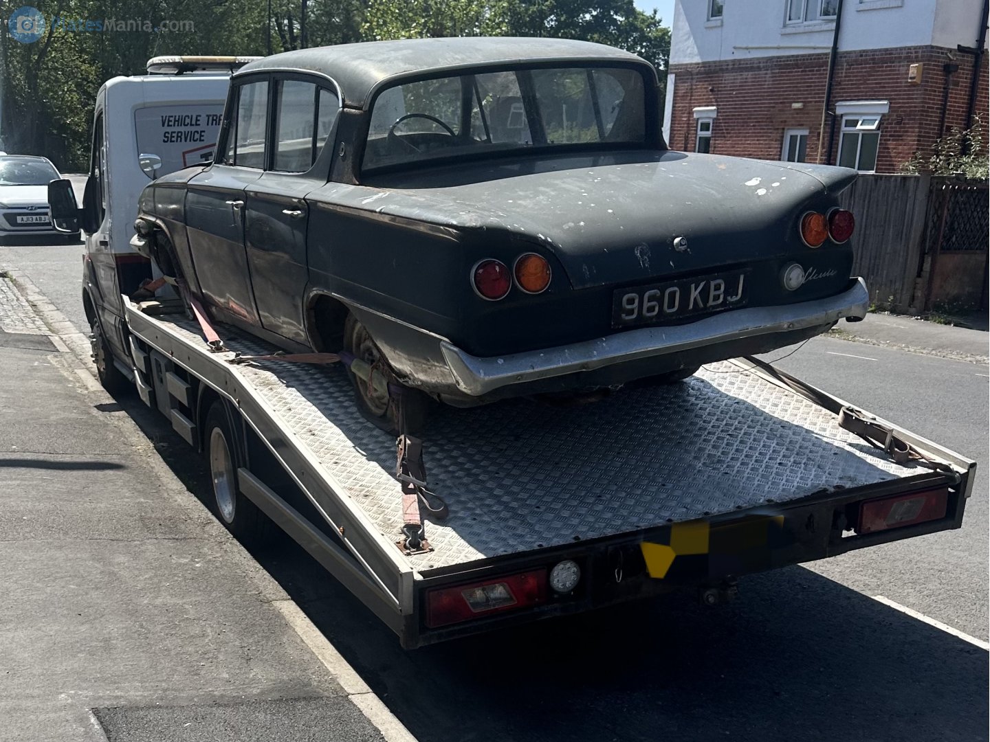 960KBJ, Ford Consul 3rd gen Classic (315) 4-door Sedan, 1961–1963