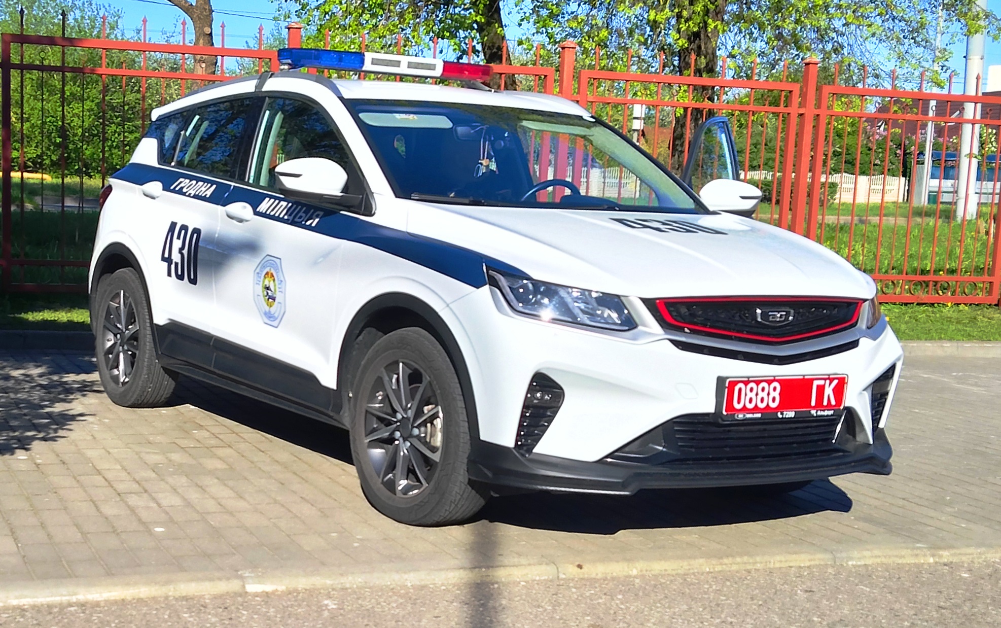 0888 ГК, BelGee X50 2023– (rebadged Geely Coolray)