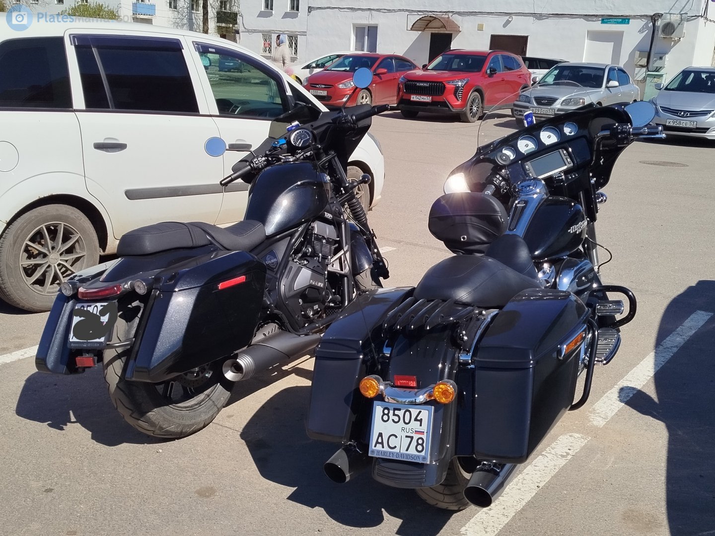 8504 ас 78, Harley-Davidson FL 