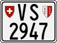 License plate of Switzerland, Motorcycles