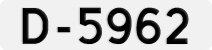 License plate of Norway, 1913-1971 - system
