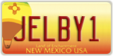 New Mexico, Vanity Plates