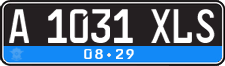 License plate of Indonesia, Regular plates