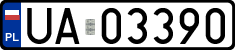 License plates of Poland, Military