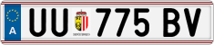 License plate of Austria, Regular plates