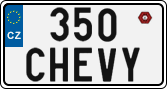 License plate of the Czech Republic, Vanity Plates