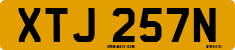 License plate of the United Kingdom, 1963 year system