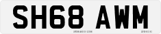 License plate of the United Kingdom, 2001 year system