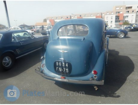 9634 FN 75, Renault Primaquatre