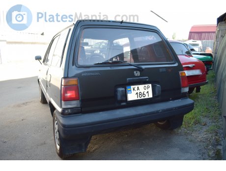 KA 1861 OP, Honda City