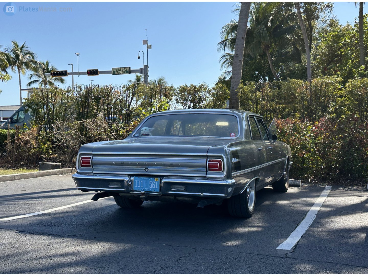 II1 561, Chevrolet Chevelle 1st gen 1965 4-door Sedan (69; A-body), 1st facelift, 1964–1965