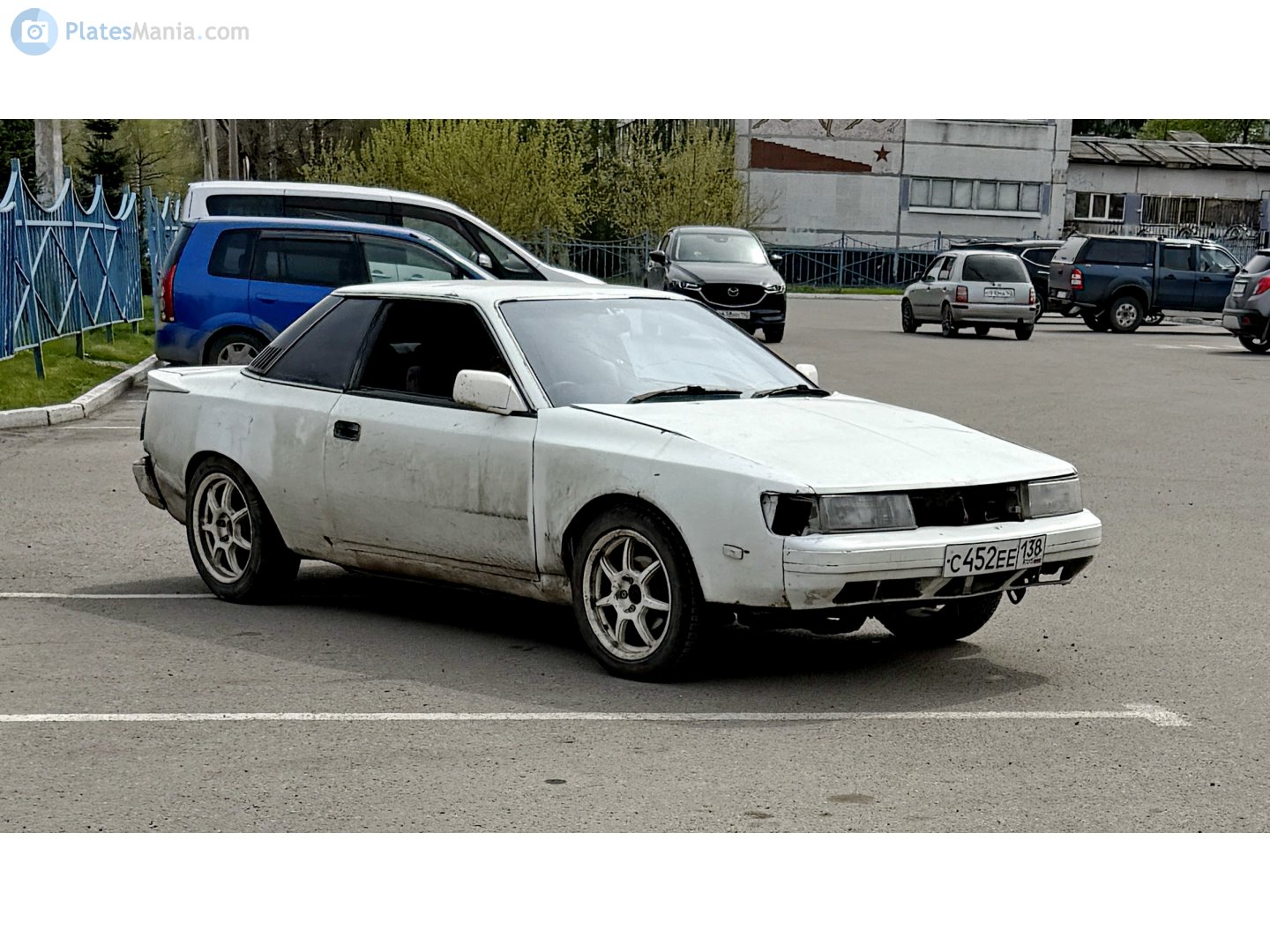 с 452 ее 138, Toyota Corona 8th gen Coupe (T160), 1985–1989