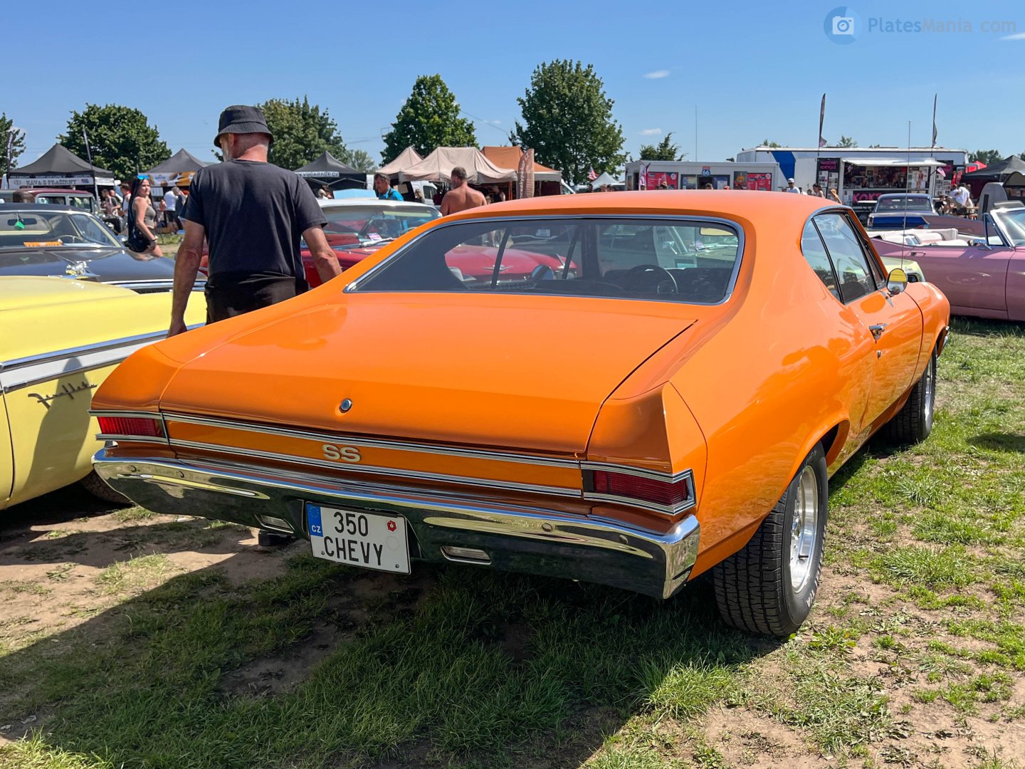 350 CHEVY, Chevrolet Chevelle 2nd gen 1968 2-door Hardtop (27/37; A-body), 1967–1968