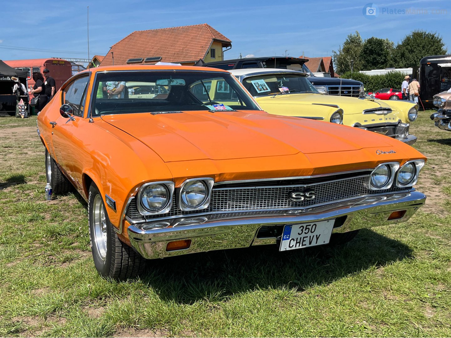 350 CHEVY, Chevrolet Chevelle 2nd gen 1968 2-door Coupé (11; A-body), 1967–1968