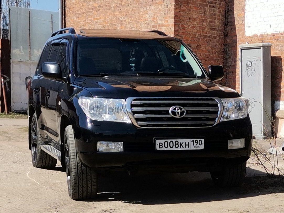 в 008 кн 190, Toyota Land Cruiser 200 (J200), 2007–2011