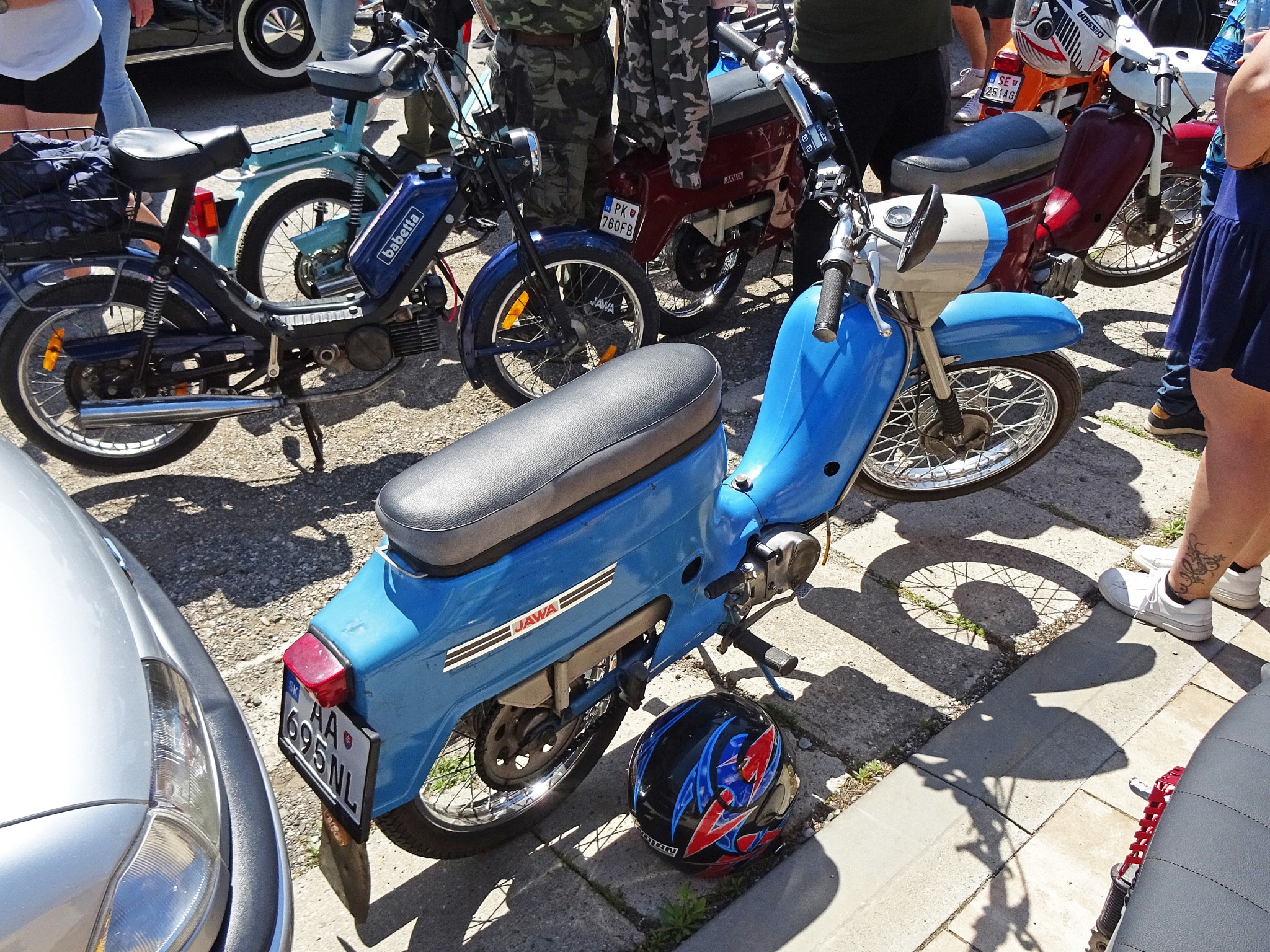 AA 695NL, Jawa 50 typ 21 Sport 1975–1977