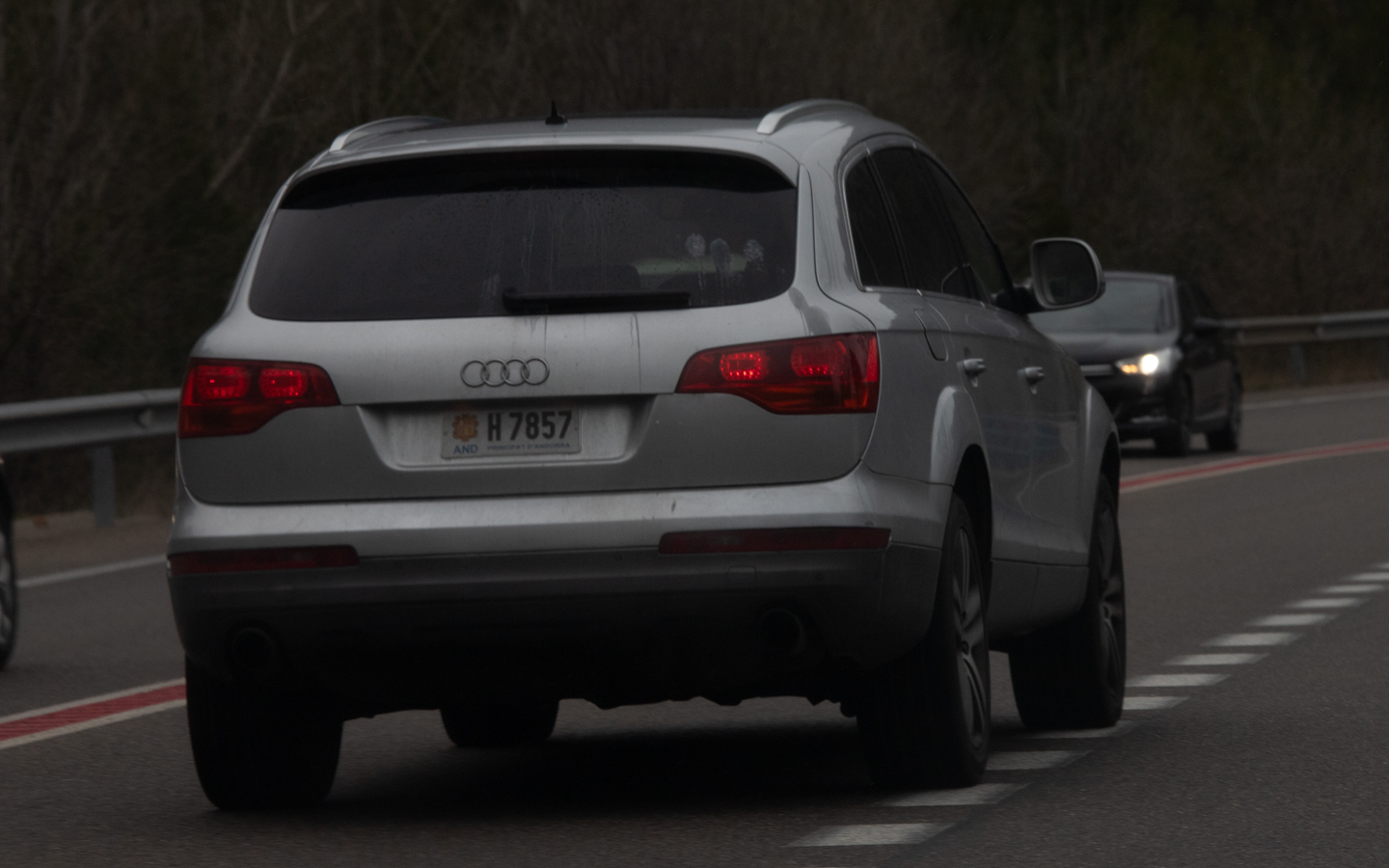 H 7857, Audi Q7 1st gen (4LB), facelift, 2009–2015