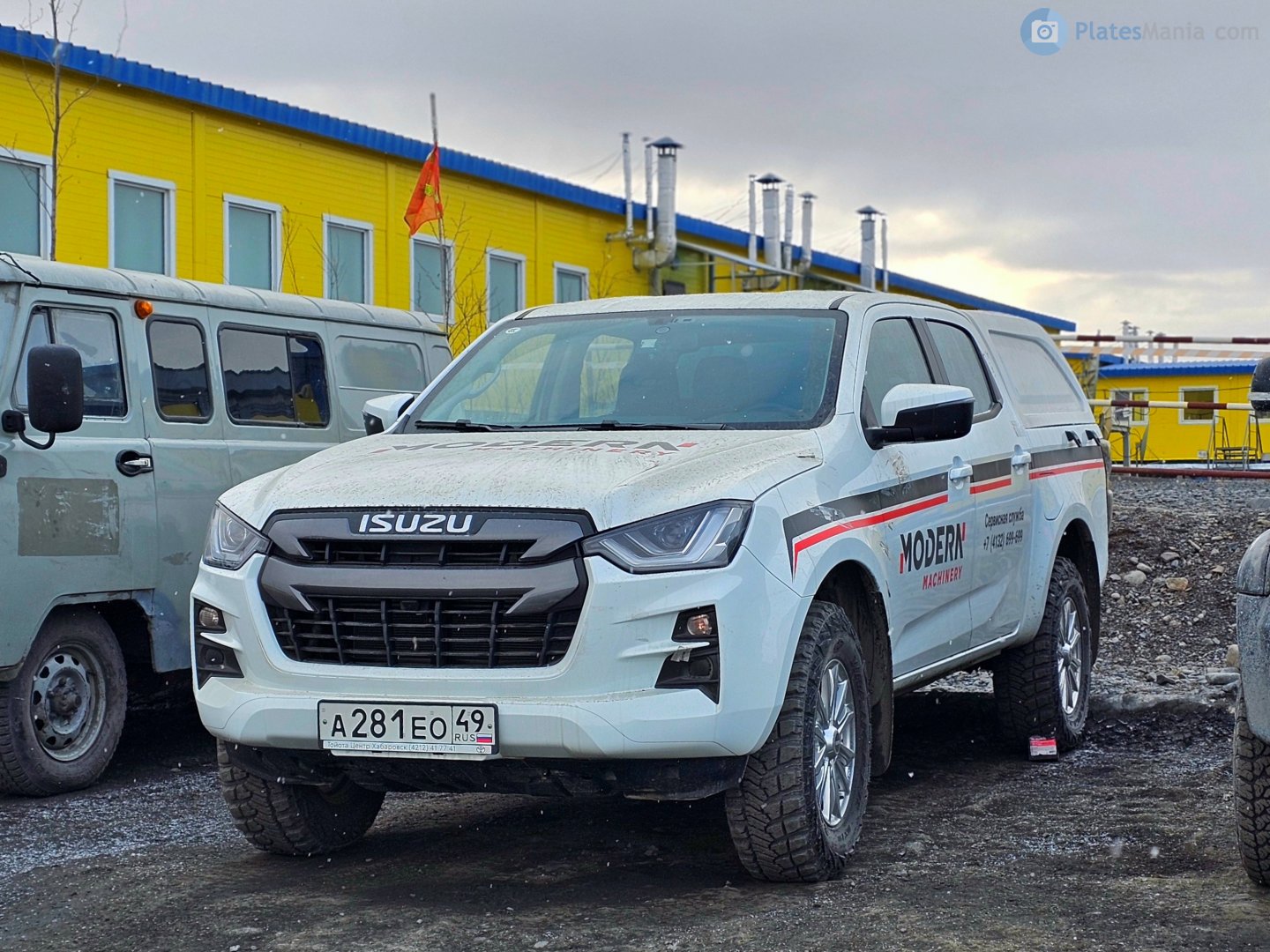 а 281 ео 49, Isuzu D-Max 3rd gen (RG01), 2019–