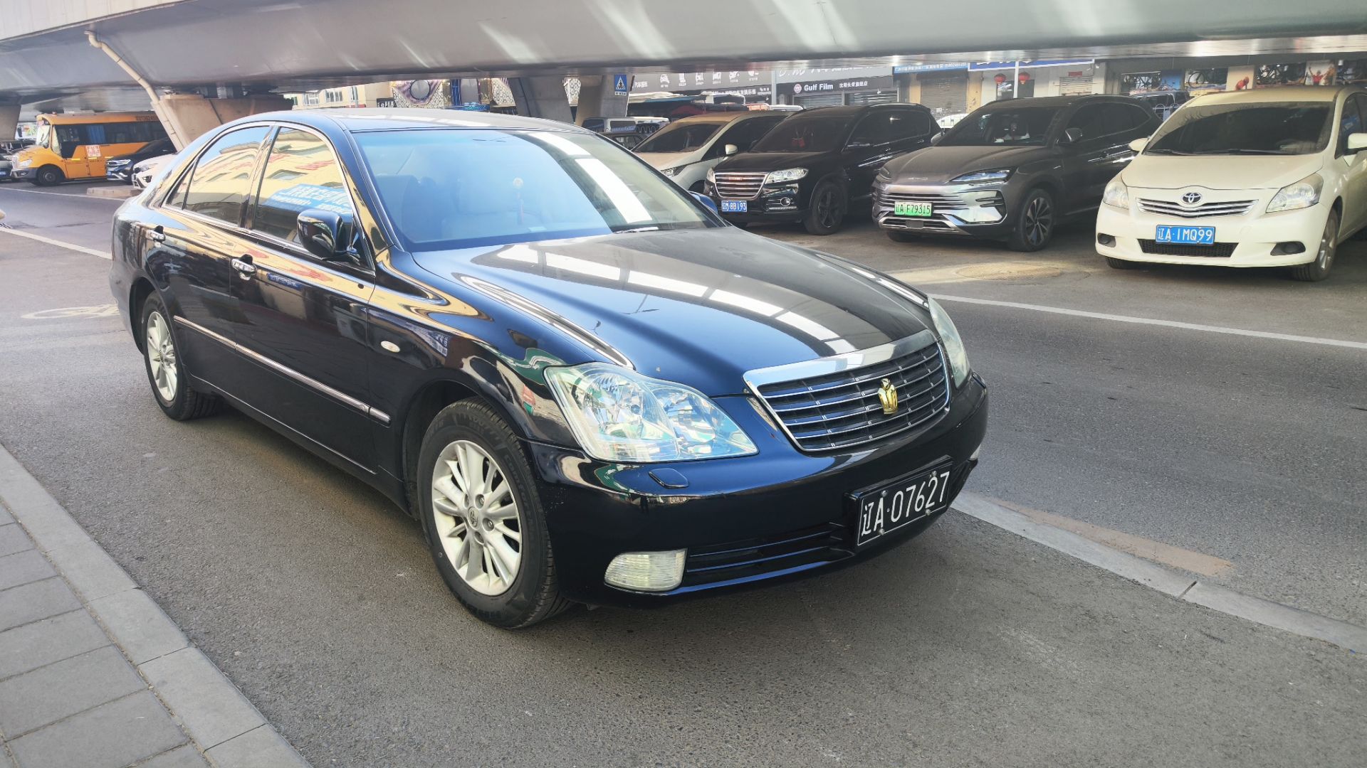 辽A·07627, Toyota Crown 12th gen (S180), 2003–2008  (­–2009 for CN-market)