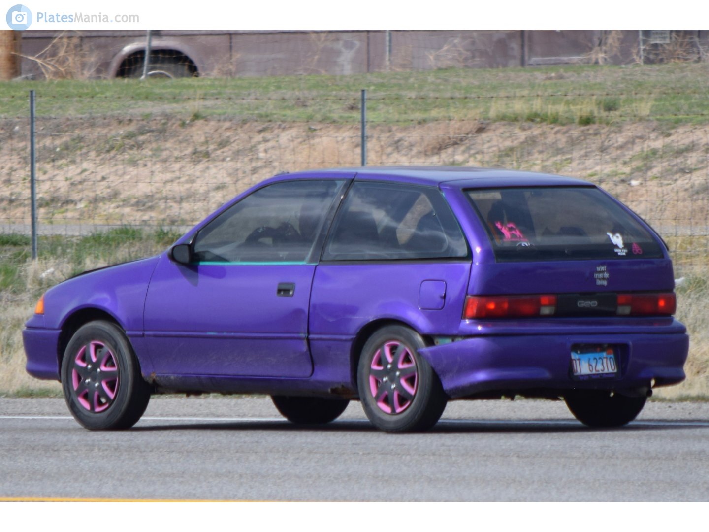 DT 62370, Geo Metro 1st gen 3-door Hatch, 1989–1994