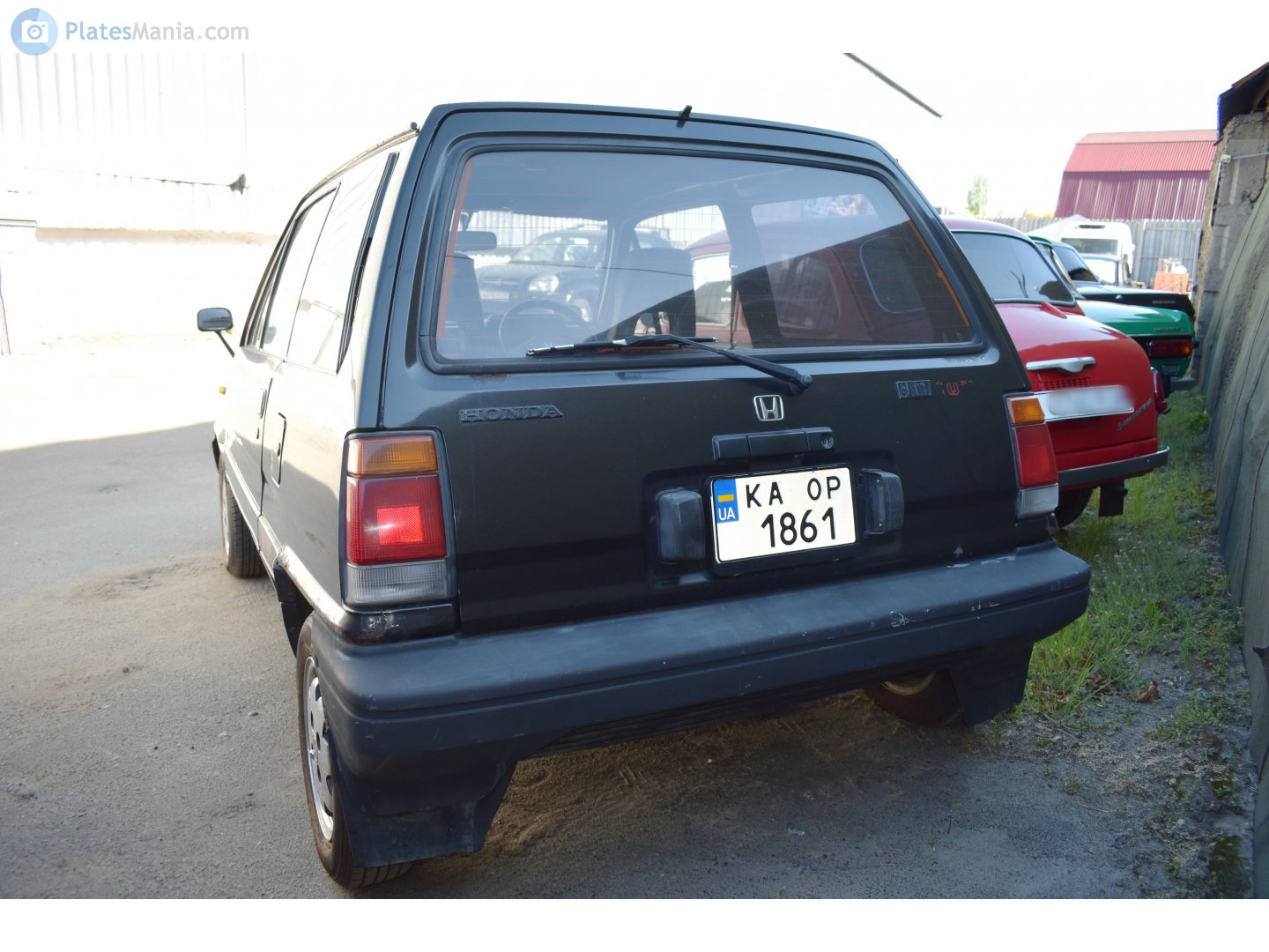 KA 1861 OP, Honda City Turbo I: 1st gen, AA, 1982-1985