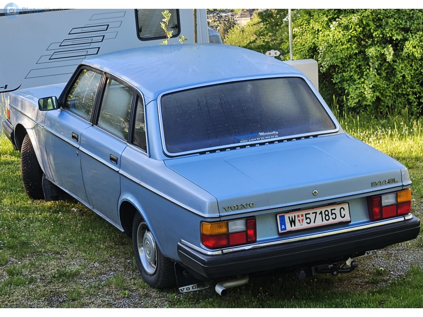 W 57185 C, Volvo 240-Series 1st gen 4-door Sedan (244), facelift, 1978–1993