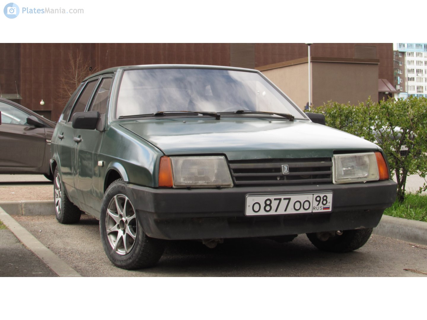 о 877 оо 98, Lada (VAZ) 2109 2109 Спутник (Samara/Forma/Sputnik), 1987–2004 (–2011 for others)