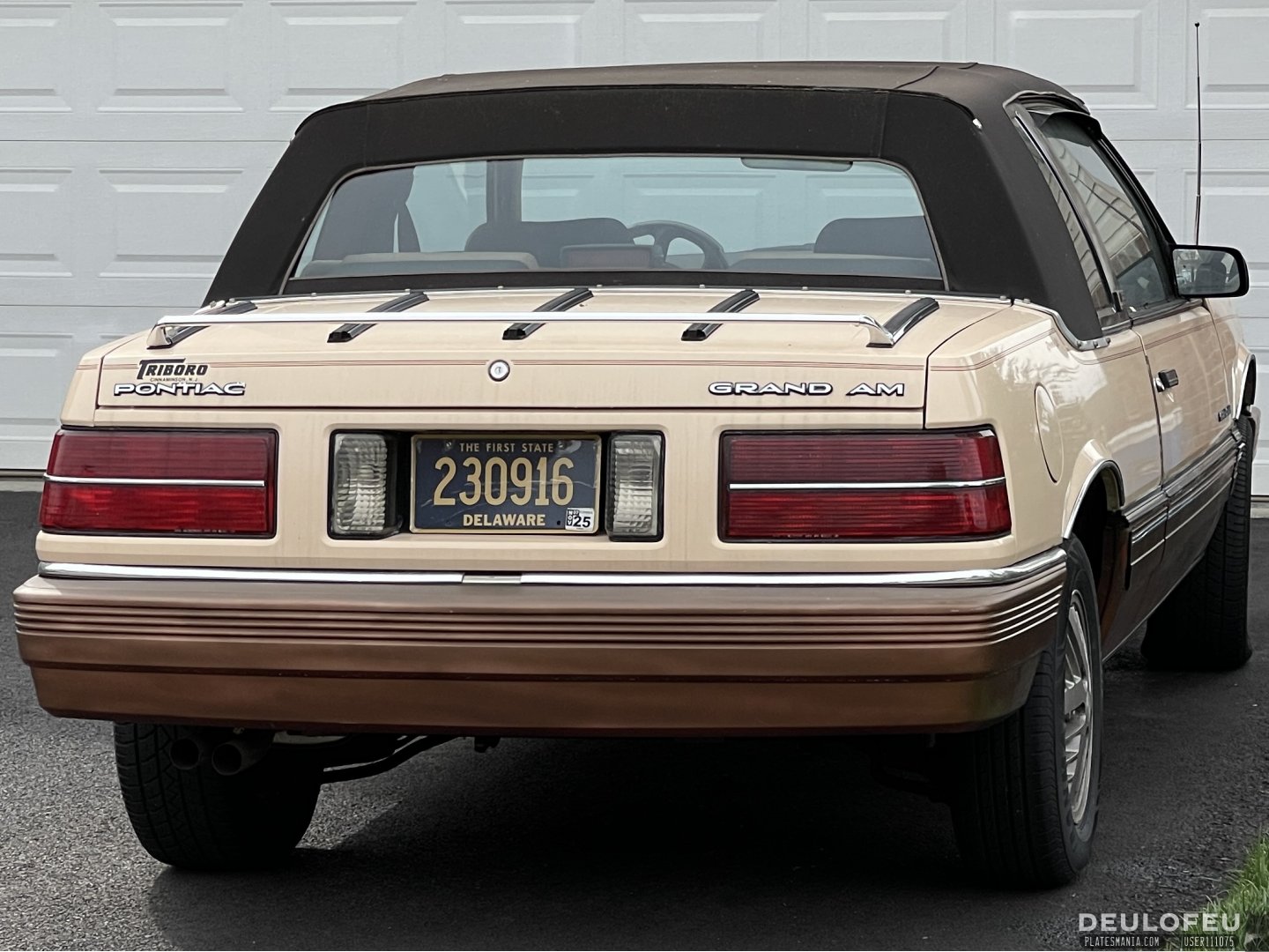 230916, Pontiac Grand Am 3rd gen 2-door Coupé (N-body), 1984–1991