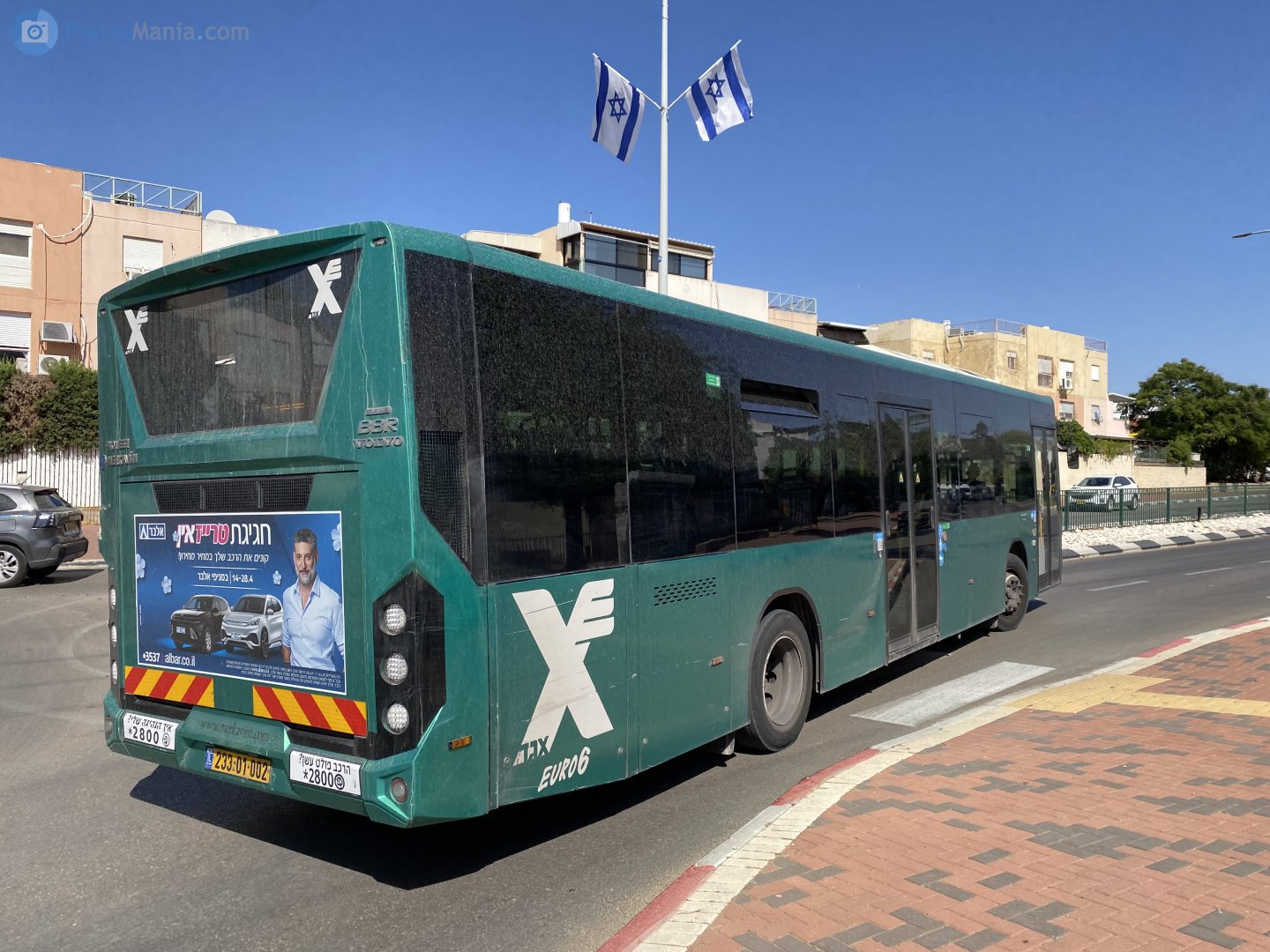 233-01-002, Merkavim Pioneer 3455 Pioneer (Volvo B8RLE 4x2)