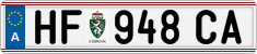 License plate of Austria, Regular plates