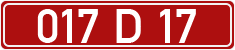 License plate of Georgia, Diplomatic