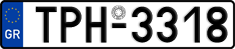 License plate of Greece, Cars