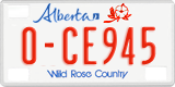 Alberta, Rental cars (X-AB123)