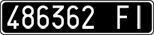 License plate of Italy, Cars (1927 year series)