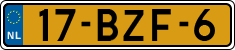 License plate of the Netherlands, Heavy Commercial Vehicles (1994 system)