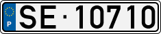 License plate of Portugal, Trailers