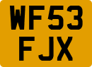 License plate of the United Kingdom, 2001 year system