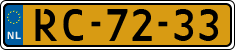 License plate of the Netherlands, Allied Joint Force Command Brunssum