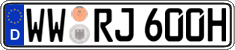 German license plate, Plates for oldtimers (type 