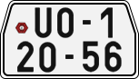 License plate of the Czech Republic, Motorcycles (1960)