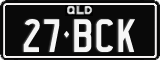 Queensland, Vanity Plates