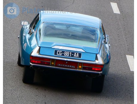 CG-881-AA, Citroёn SM