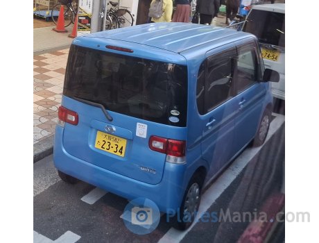 大阪 582 た 2334, Daihatsu Tanto
