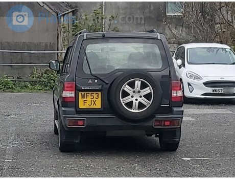 WF53 FJX, Mitsubishi Shogun Pinin