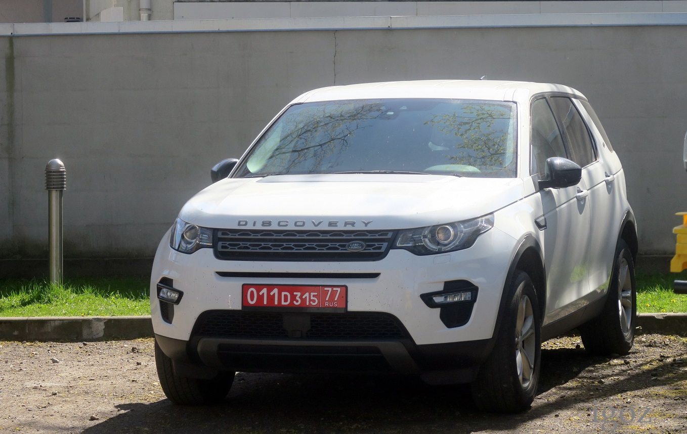 011 D 315 77, Land Rover Discovery Sport 1st gen (L550), 2015–2019