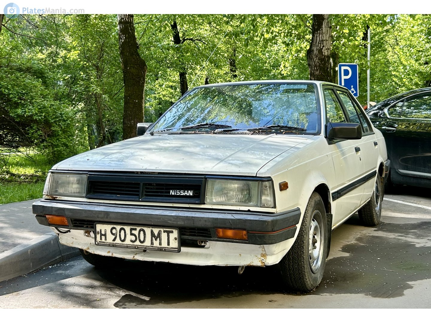 н 9050 МТ, Nissan Sunny 5th gen 4-door Sedan (B11), 1981–1985 (–1996 for others)